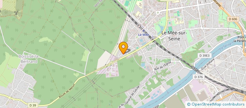 localisation de l'entreprise MONSIEUR AHMED BAKIRI  LE MEE-SUR-SEINE