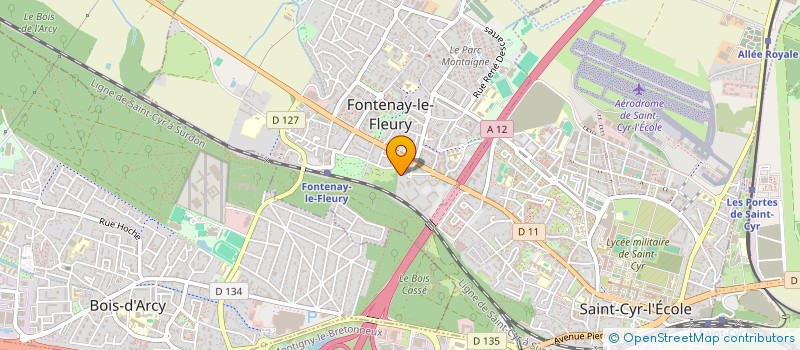 localisation de l'entreprise MONSIEUR AHMED BAMORY SAKANOKO à FONTENAY-LE-FLEURY