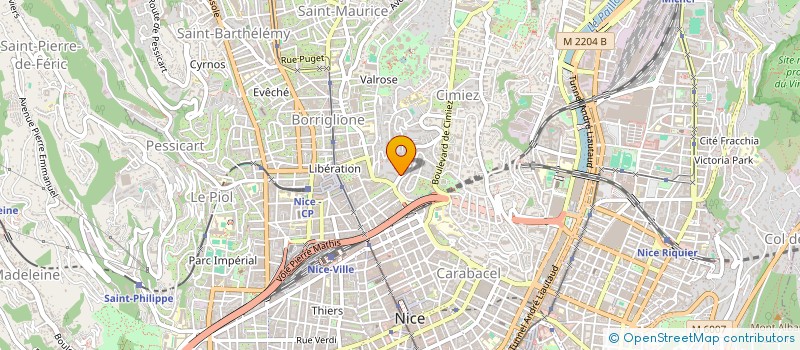 localisation de l'entreprise MONSIEUR AHMED BARHOUMI  NICE