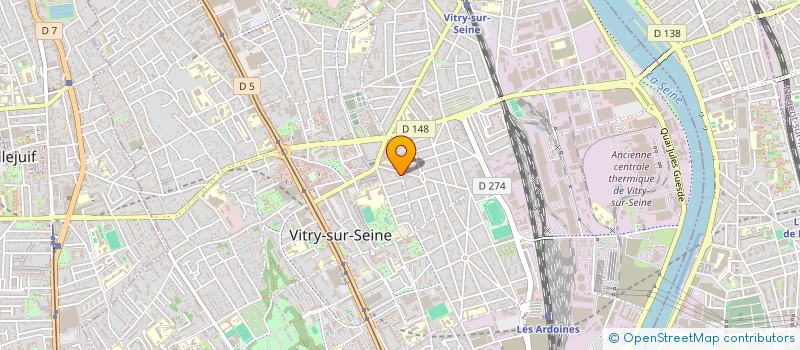 localisation de l'entreprise MONSIEUR AHMED BAROUR à VITRY-SUR-SEINE