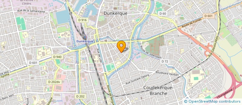 localisation de l'entreprise MONSIEUR AHMED BEDDAKH à DUNKERQUE