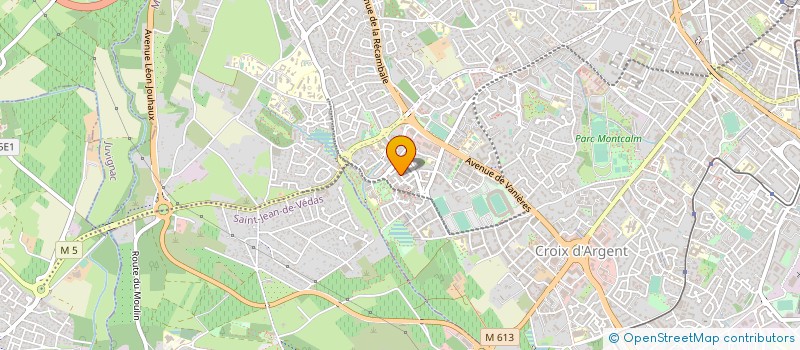 localisation de l'entreprise MONSIEUR AHMED BELARBI à MONTPELLIER