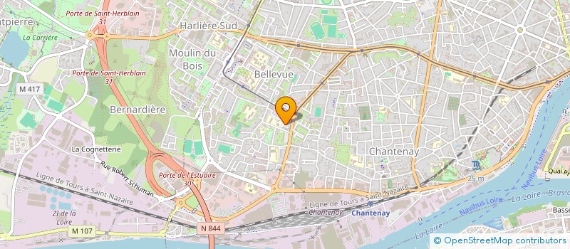 localisation de l'entreprise MONSIEUR AHMED BELARIF à NANTES