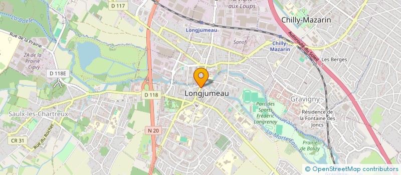 localisation de l'entreprise MONSIEUR AHMED BELBAHI à LONGJUMEAU