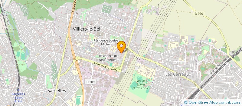 localisation de l'entreprise MONSIEUR AHMED BELGASMI à SARCELLES