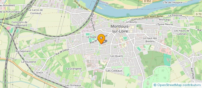 localisation de l'entreprise MONSIEUR AHMED BELGHIT  MONTLOUIS-SUR-LOIRE