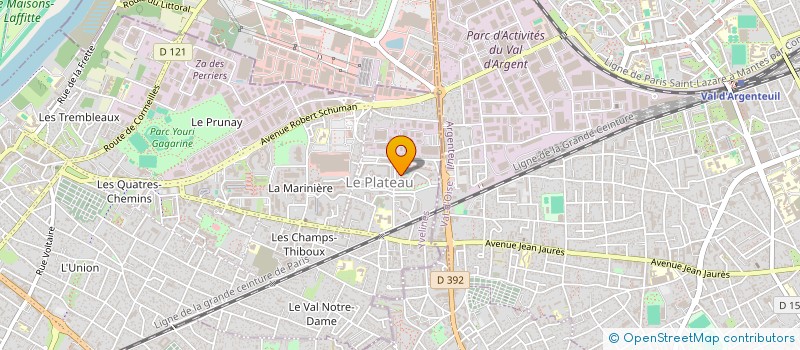 localisation de l'entreprise MONSIEUR AHMED BELKACEMI à SARTROUVILLE