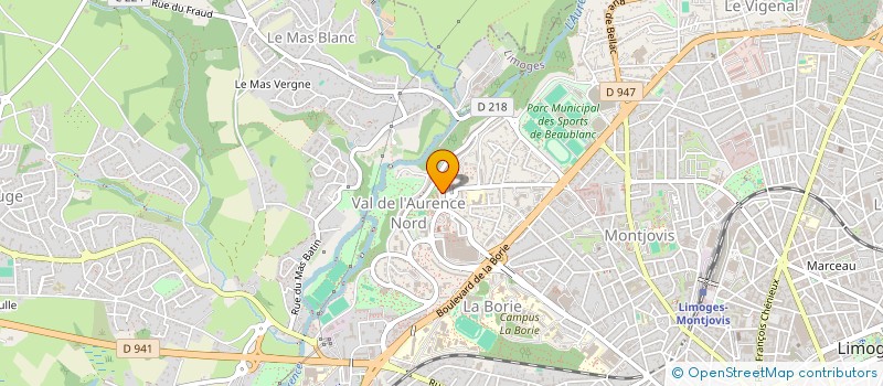 localisation de l'entreprise MONSIEUR AHMED BELKHODJA à LIMOGES