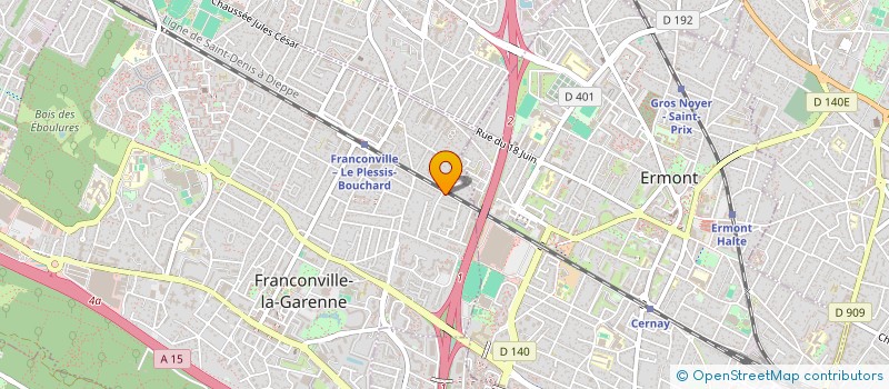 localisation de l'entreprise MONSIEUR AHMED BELLAHCENE  FRANCONVILLE