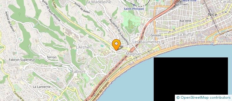 localisation de l'entreprise MONSIEUR AHMED BELLATIK à NICE