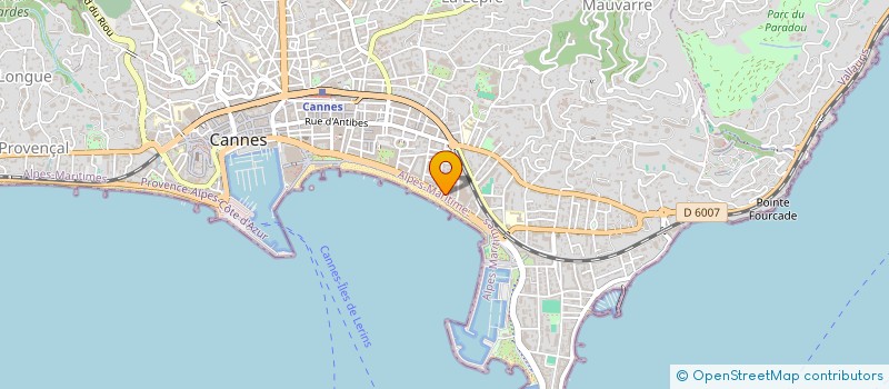 localisation de l'entreprise MONSIEUR AHMED BEN ABDALLAH à CANNES