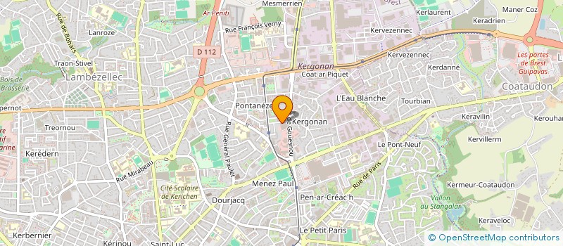 localisation de l'entreprise MONSIEUR AHMED BEN AZZOUZ à BREST