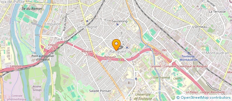 localisation de l'entreprise MONSIEUR AHMED BEN DAADI  TOULOUSE