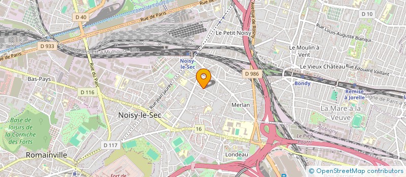 localisation de l'entreprise MONSIEUR AHMED BEN HARZALLAH à NOISY-LE-SEC