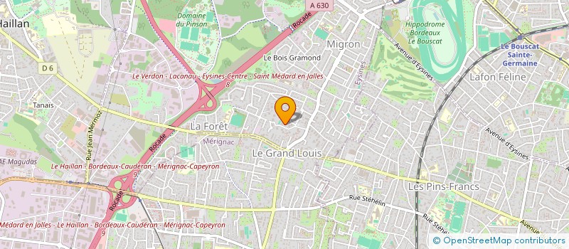 localisation de l'entreprise MONSIEUR AHMED BEN IAZZA à EYSINES