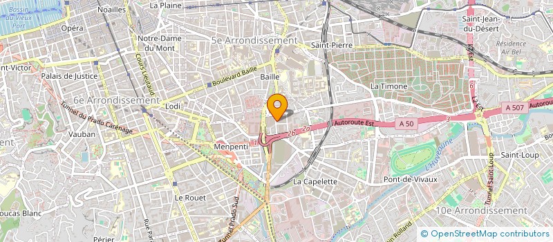 localisation de l'entreprise MONSIEUR AHMED BEN MAAOUIA  MARSEILLE