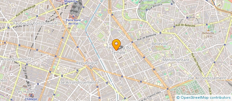 localisation de l'entreprise MONSIEUR AHMED BEN MAKHLOUF à PARIS
