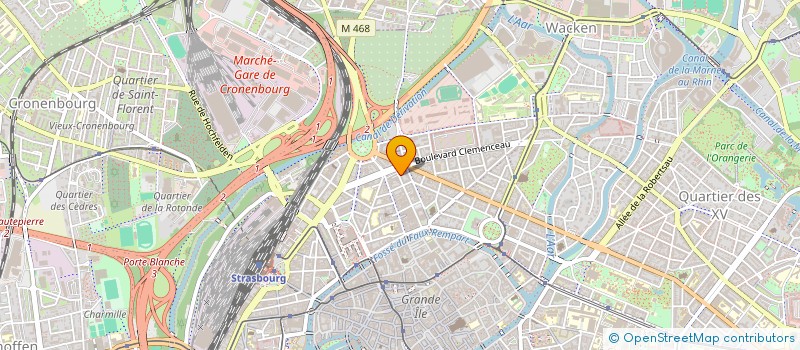 localisation de l'entreprise MONSIEUR AHMED BEN OTHMANE à STRASBOURG