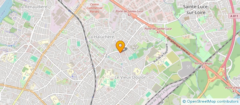 localisation de l'entreprise MONSIEUR AHMED BEN SALAH  NANTES