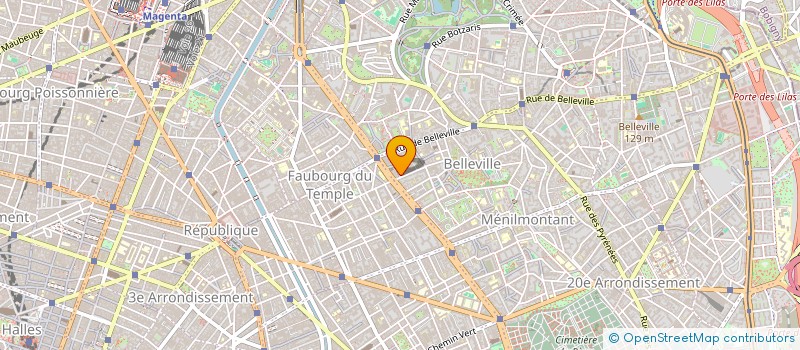 localisation de l'entreprise MONSIEUR AHMED BENABID  PARIS