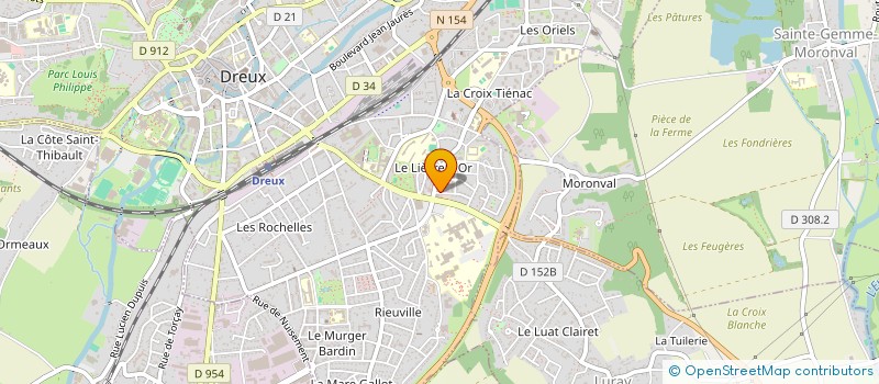 localisation de l'entreprise MONSIEUR AHMED BENAHMED à DREUX