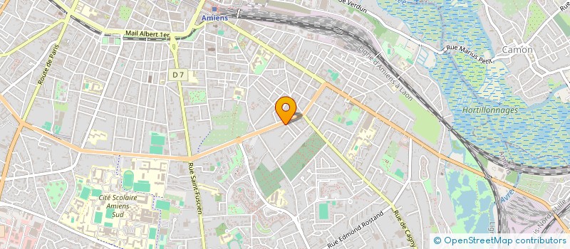 localisation de l'entreprise MONSIEUR AHMED BENAISSOU à AMIENS