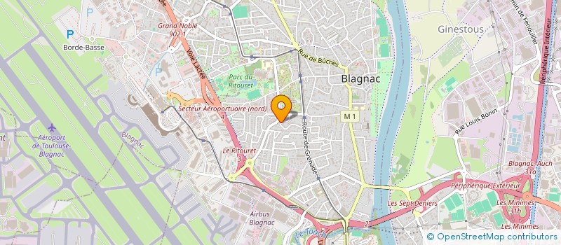 localisation de l'entreprise MONSIEUR AHMED BENAMEUR LAAYOUNI à BLAGNAC