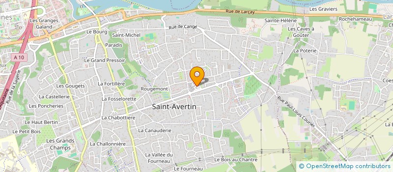 localisation de l'entreprise MONSIEUR AHMED BENAMMAR  SAINT-AVERTIN