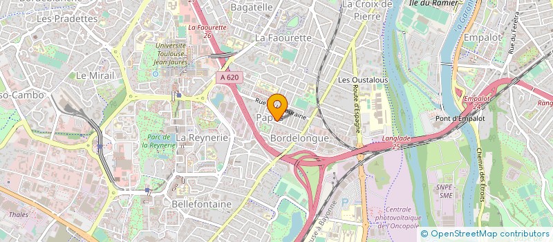 localisation de l'entreprise MONSIEUR AHMED BENBAGHDAD à TOULOUSE