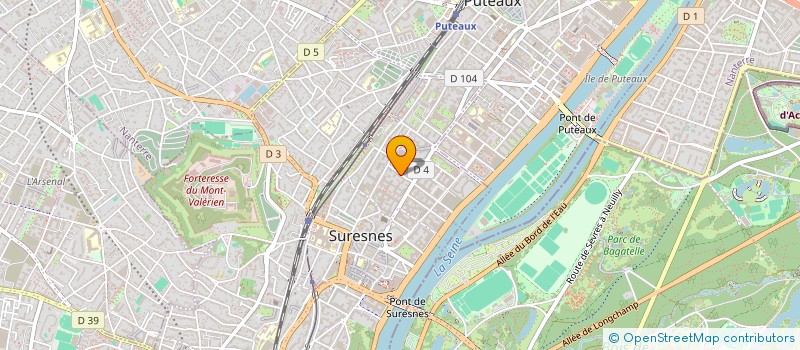 localisation de l'entreprise MONSIEUR AHMED BENDERDOUCHE à SURESNES