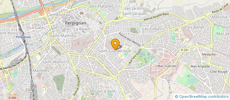 localisation de l'entreprise MONSIEUR AHMED BENFODDA  PERPIGNAN