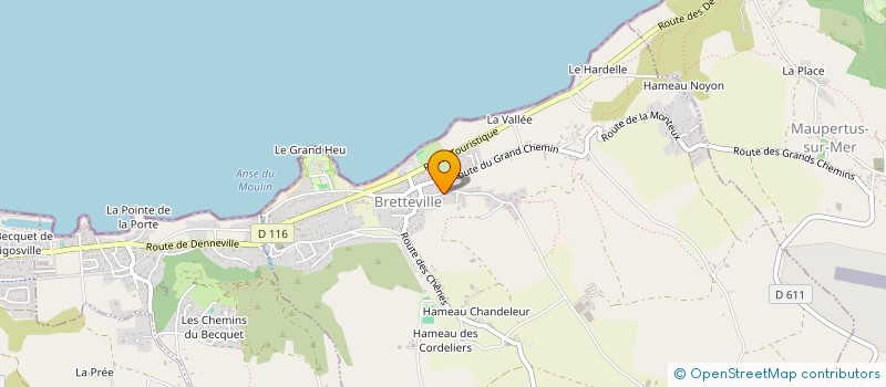 localisation de l'entreprise MONSIEUR AHMED BENGUEDA  BRETTEVILLE