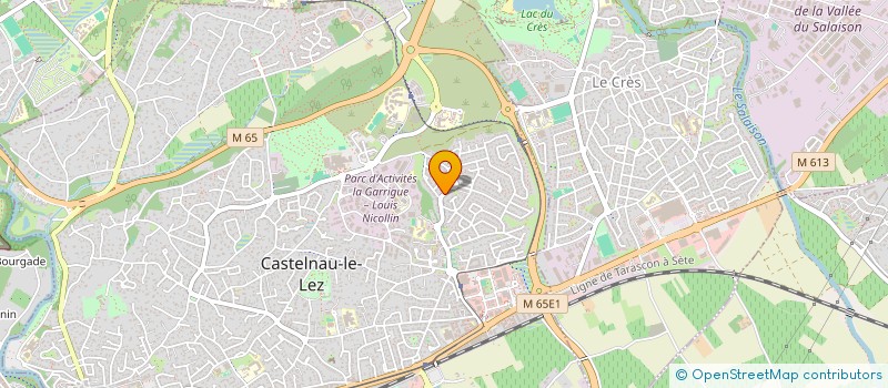 localisation de l'entreprise MONSIEUR AHMED BENGUETIB à CASTELNAU-LE-LEZ