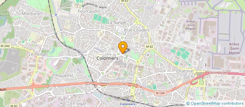 localisation de l'entreprise MONSIEUR AHMED BENKRAYEM à COLOMIERS