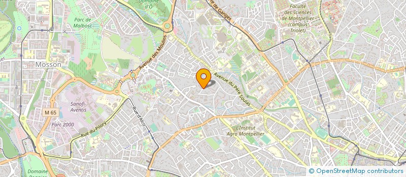 localisation de l'entreprise MONSIEUR AHMED BENLAHCEN  MONTPELLIER