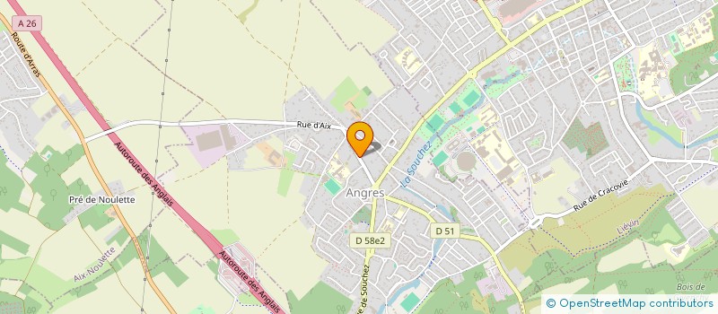 localisation de l'entreprise MONSIEUR AHMED BENMAGHNIA à ANGRES