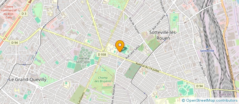 localisation de l'entreprise MONSIEUR AHMED BENNAAMA  SOTTEVILLE-LES-ROUEN