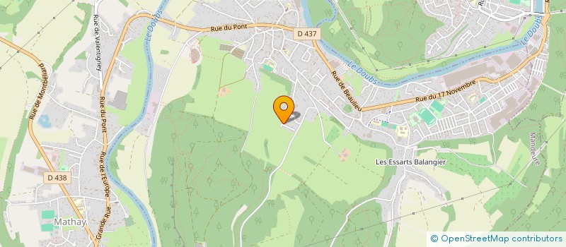 localisation de l'entreprise MONSIEUR AHMED BENNOUR  MANDEURE