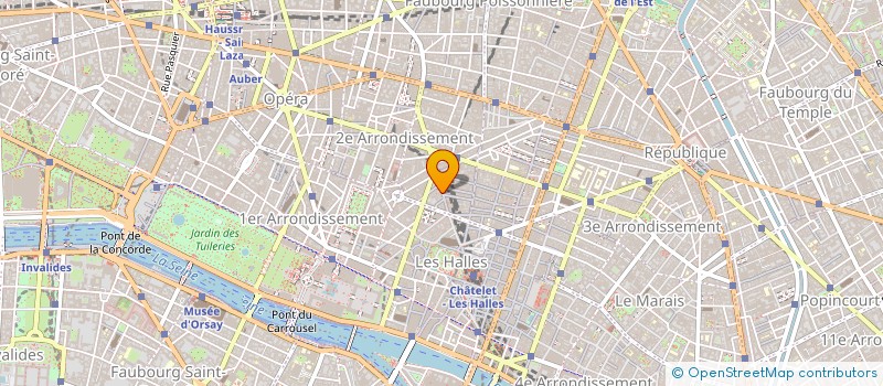 localisation de l'entreprise MONSIEUR AHMED BENNOUR à PARIS