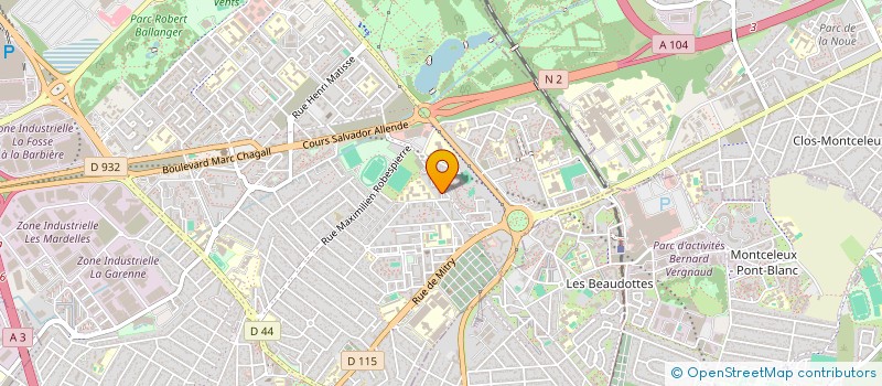 localisation de l'entreprise MONSIEUR AHMED BENYAHIA à AULNAY-SOUS-BOIS