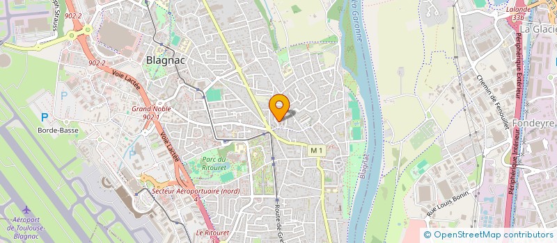 localisation de l'entreprise MONSIEUR AHMED BENZEROUAL à BLAGNAC