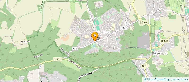 localisation de l'entreprise MONSIEUR AHMED BERKANE  MENUCOURT