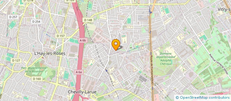 localisation de l'entreprise MONSIEUR AHMED BERKANI  VILLEJUIF