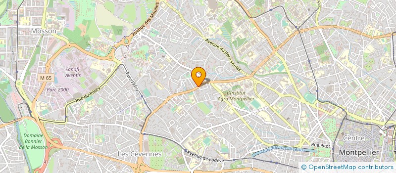 localisation de l'entreprise MONSIEUR AHMED BERRAHOUANI à MONTPELLIER