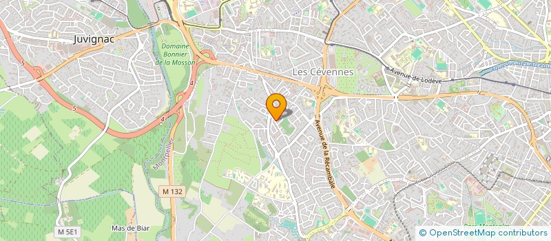 localisation de l'entreprise MONSIEUR AHMED BETIAN à MONTPELLIER