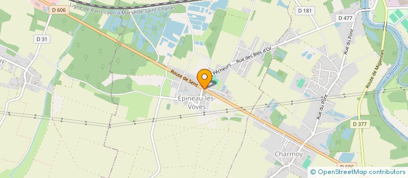 localisation de l'entreprise MONSIEUR AHMED BETROUNE à EPINEAU-LES-VOVES