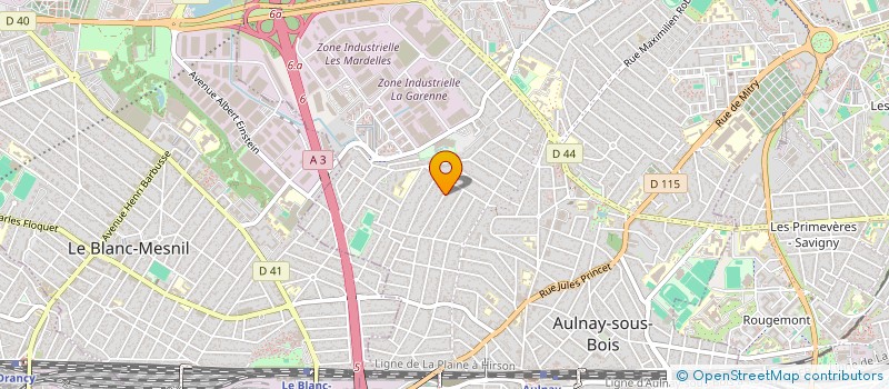 localisation de l'entreprise MONSIEUR AHMED BEZZAOUYA à AULNAY-SOUS-BOIS