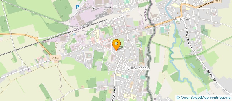 localisation de l'entreprise MONSIEUR AHMED BICH  QUIEVRECHAIN