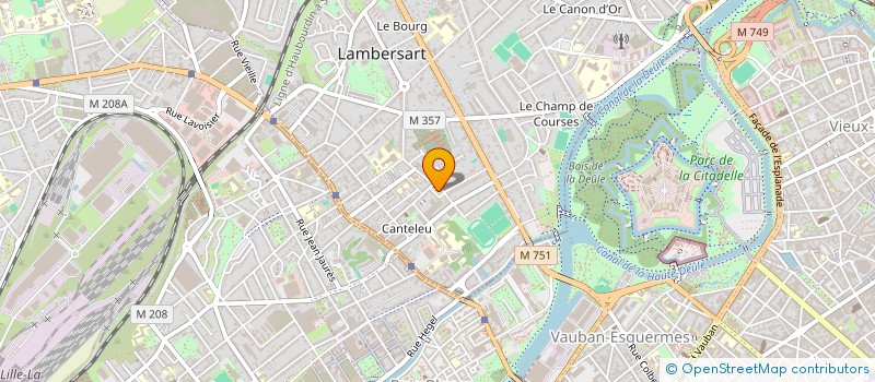 localisation de l'entreprise MONSIEUR AHMED BITAR à LAMBERSART