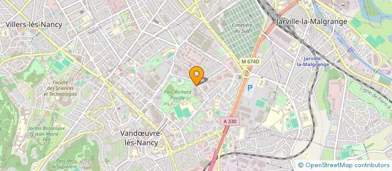 localisation de l'entreprise MONSIEUR AHMED BOGSHAN  VANDUVRE-LES-NANCY